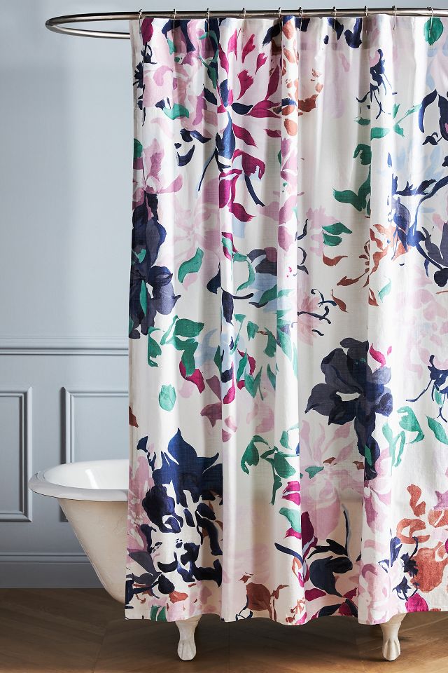 Anthropologie shower store curtain