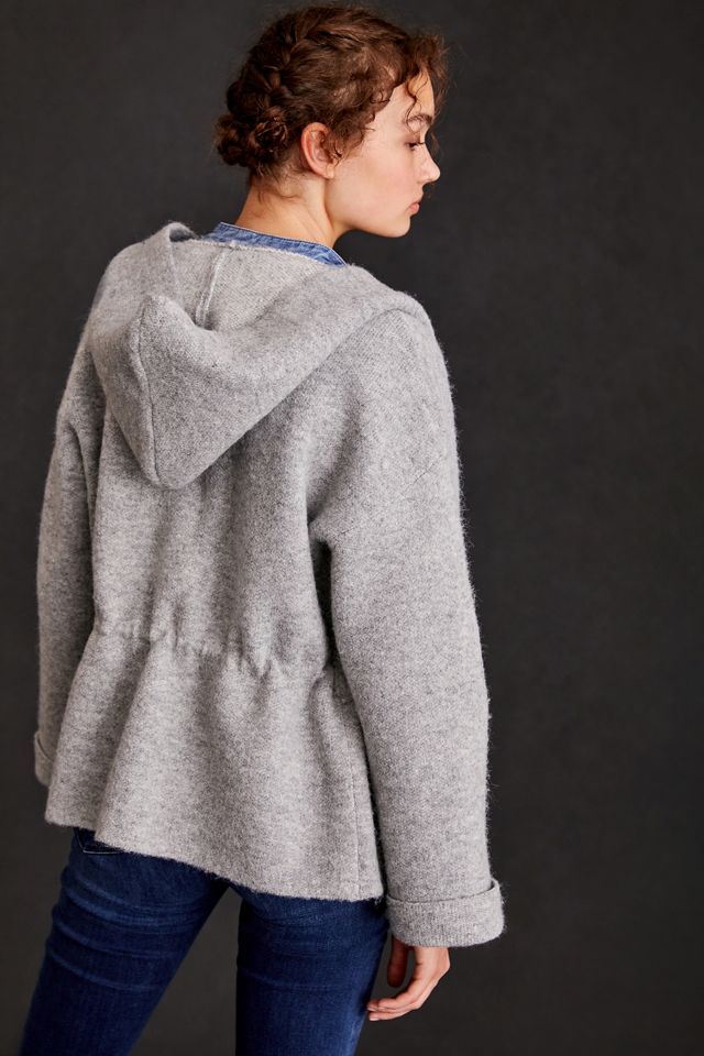 By Anthropologie Hoodie Cardigan Sweater #3