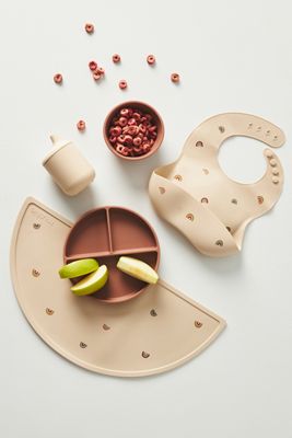Mushie Rainbow Feeding Set