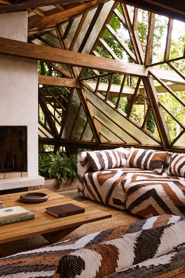 Woven Asa Kori Modular Armless Sofa #6