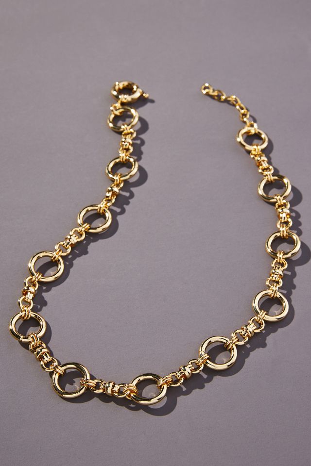 O Ring Chain Necklace Anthropologie