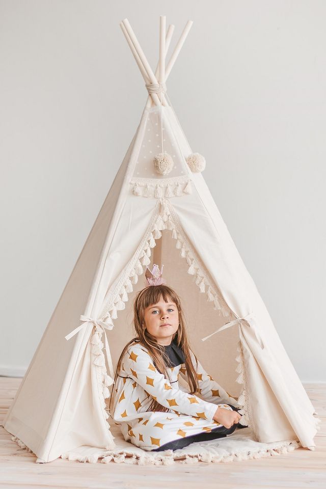 Canvas hotsell kids teepee