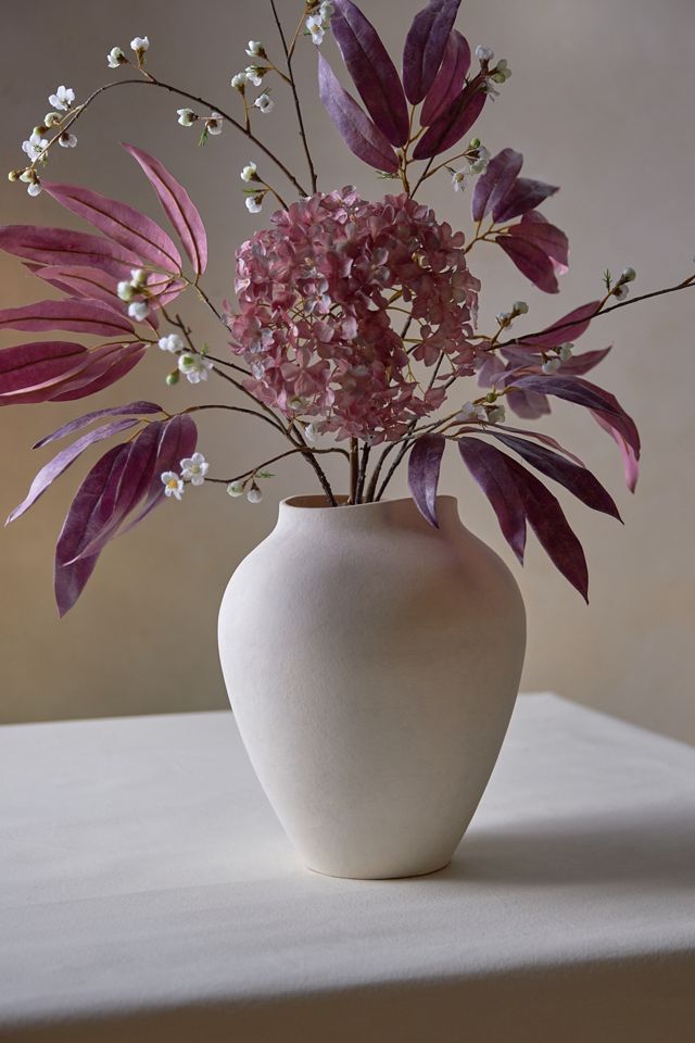 Organic Ceramic Vase, Tall Neutral #2