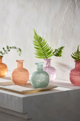 Terrain Colorful Glass Bud Vase