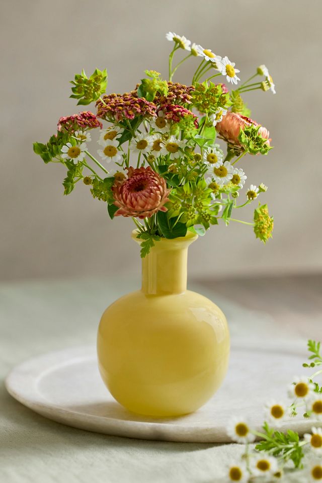 Colorful Glass Bud Vase #1