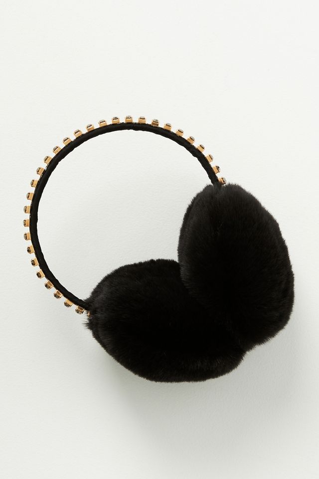 Baguette Crystal Earmuffs Anthropologie