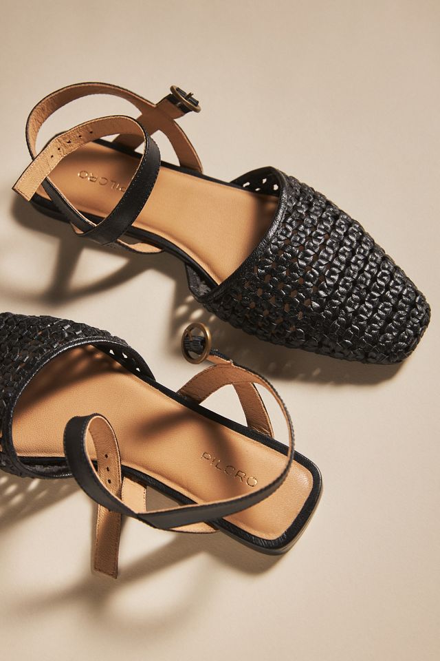 Pilcro Woven Flats #3