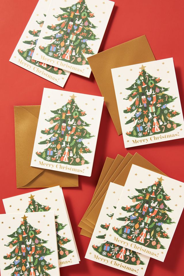 Rifle Paper Co. Merry Christmas Boxed Card Set
