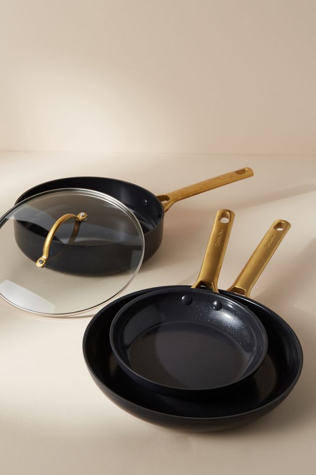 Reserve Ceramic Nonstick 10-Piece Cookware Set - Matte Black - The Fancy  Frog Boutique