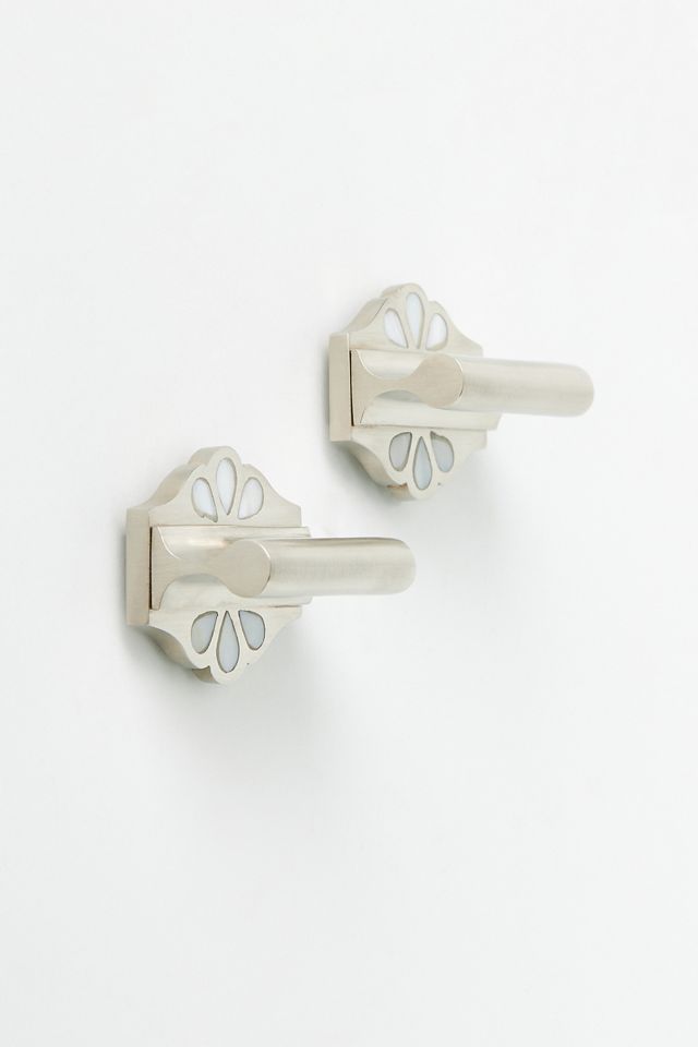 Alba Mother-Of-Pearl Knobs, Set of 2 #2