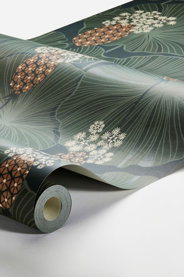 Boråstapeter Umbrella Leaves Wallpaper #1