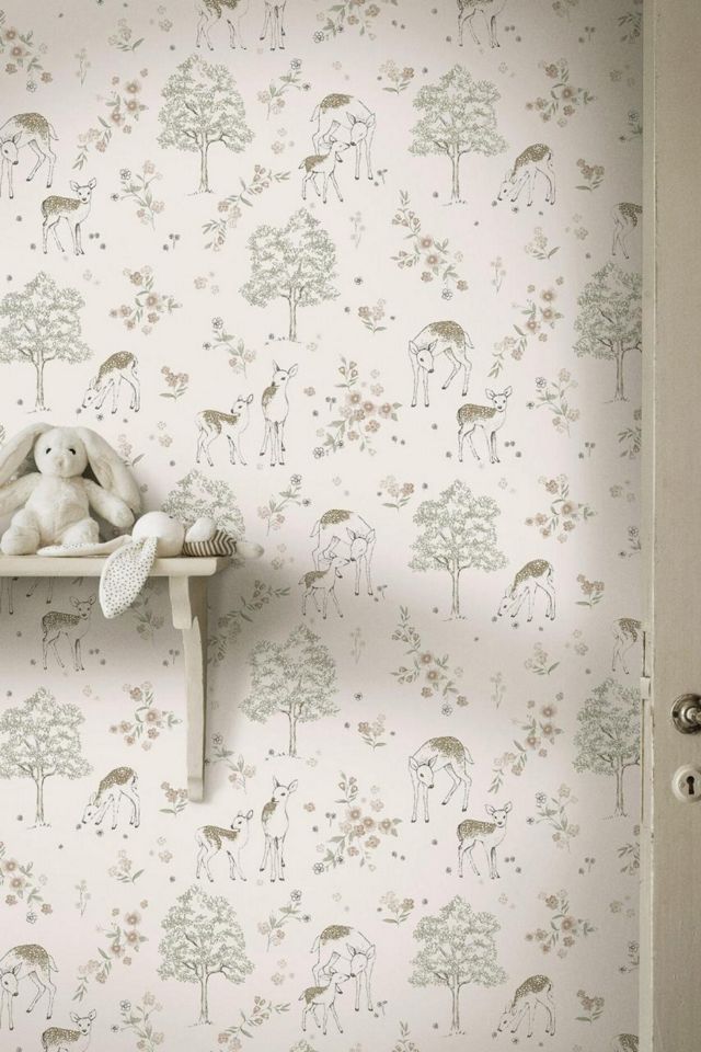 Boråstapeter Deer Love Wallpaper #1