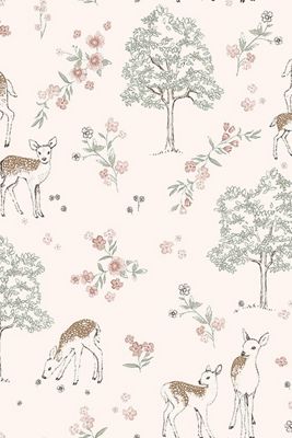 Boråstapeter Deer Love Wallpaper