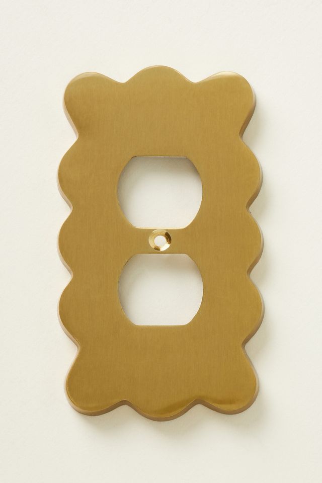 Wiggle Scalloped Switch Plate #7
