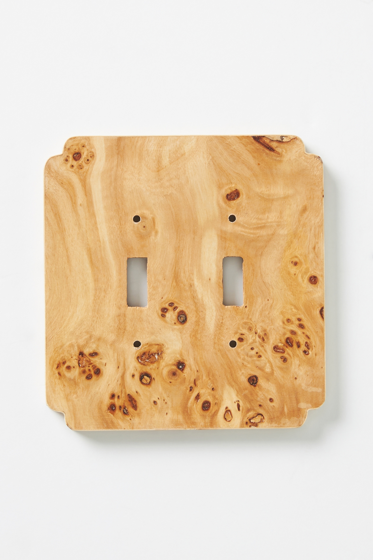 Zaha Burl Switch Plate