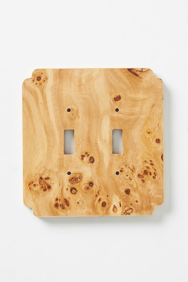 Zaha Burl Switch Plate #2