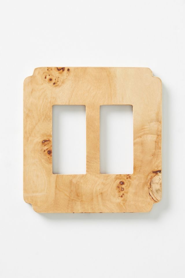 Zaha Burl Switch Plate #4