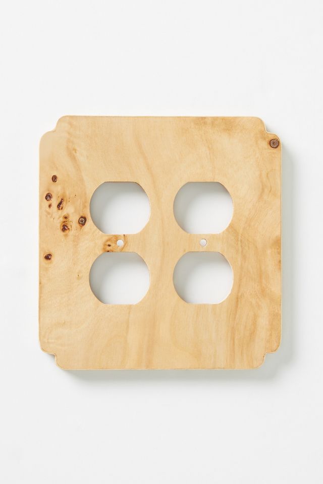 Zaha Burl Switch Plate #6