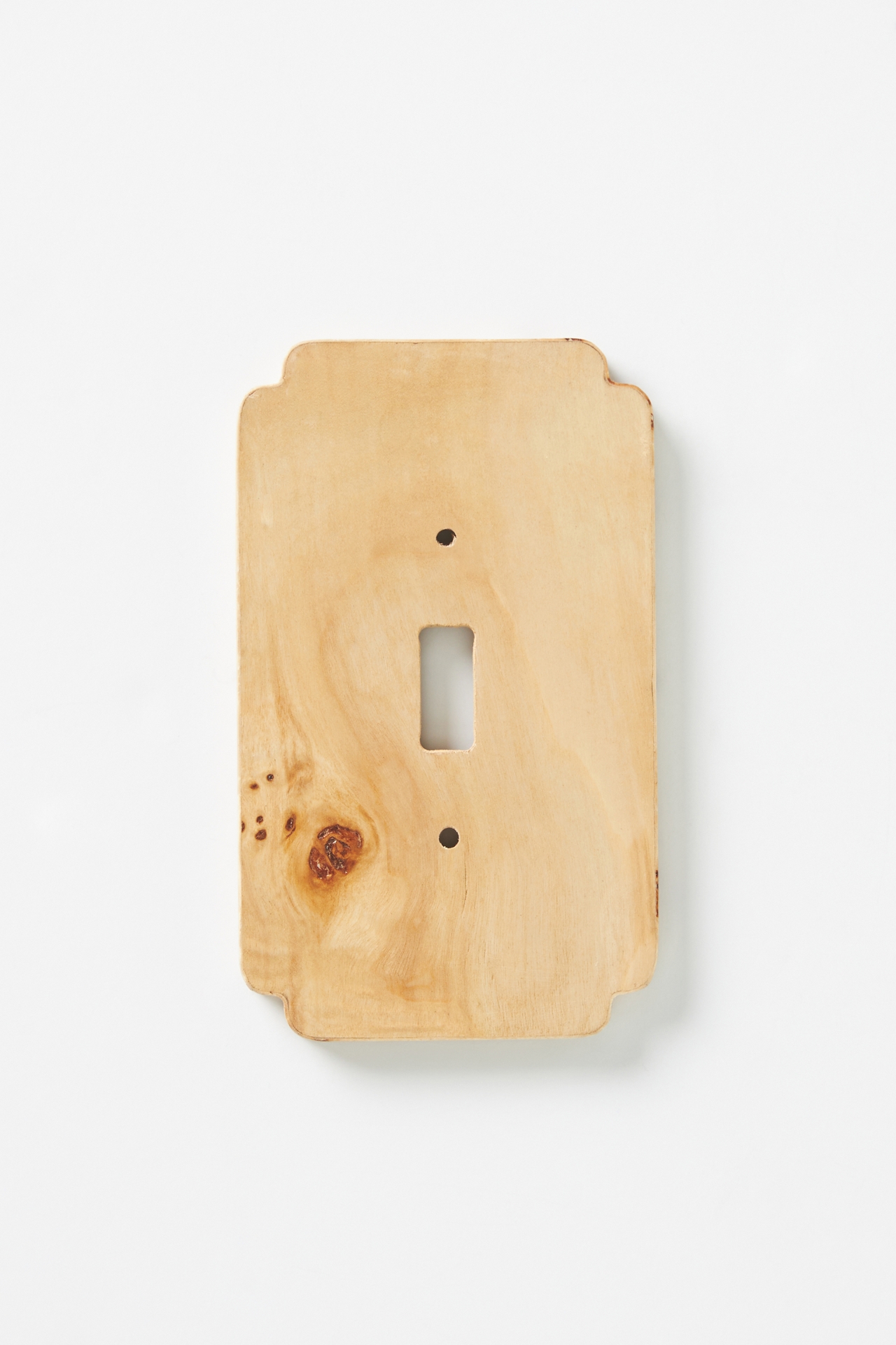 Zaha Burl Switch Plate