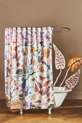 Sarah Gordon Organic Cotton Shower Curtain