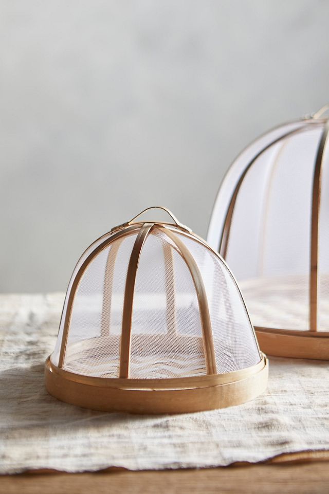 Herringbone Bamboo Food Cover #3