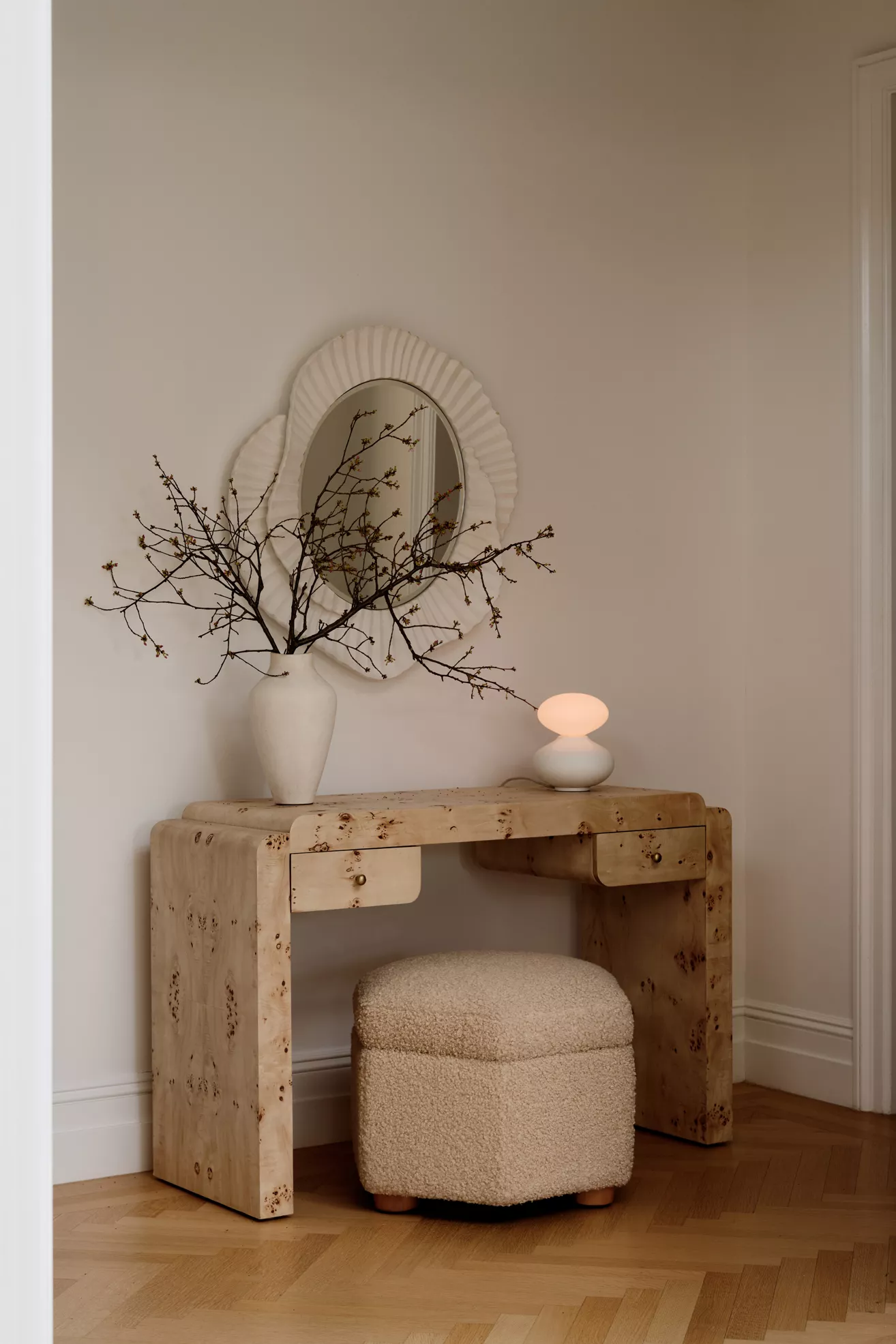 Shura Burl Console Table - thumbnail 6