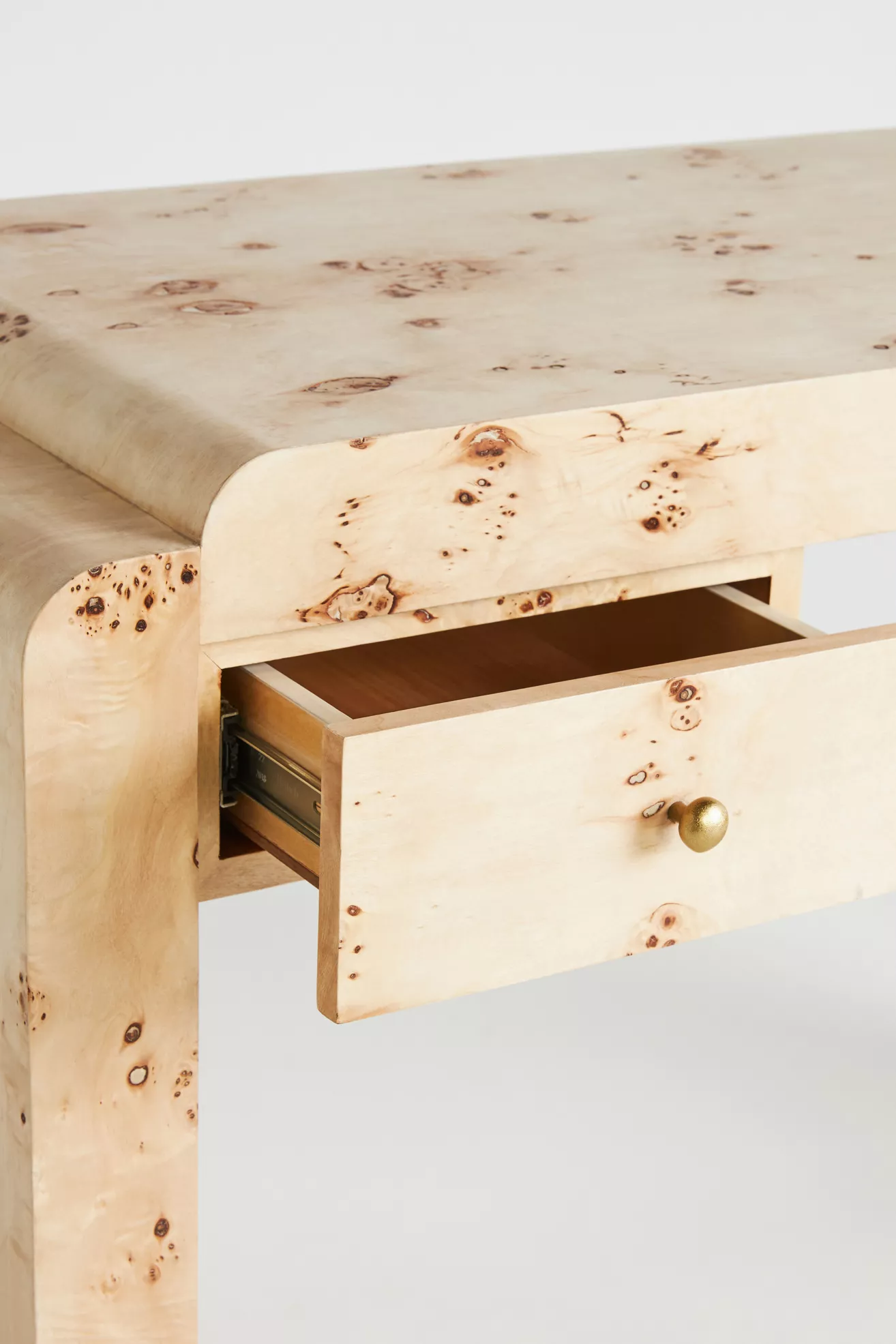 Shura Burl Console Table - thumbnail 4