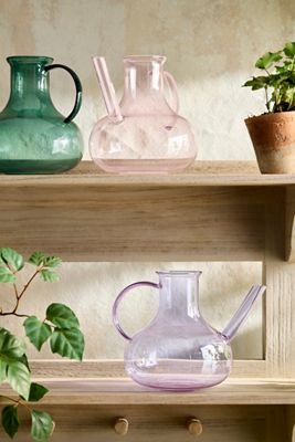 Addie Glass Watering Can