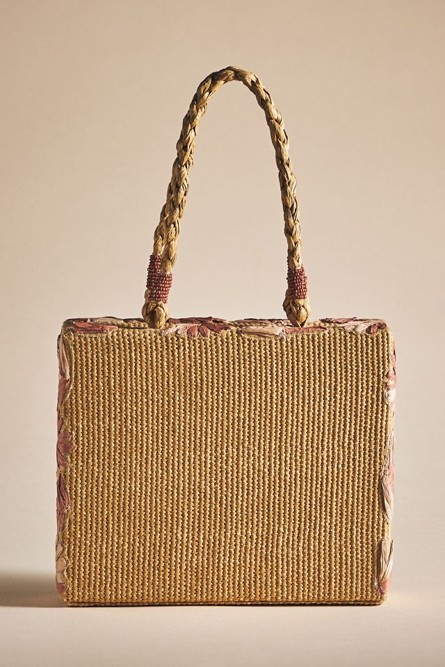 Embellished Floral Satchel #3