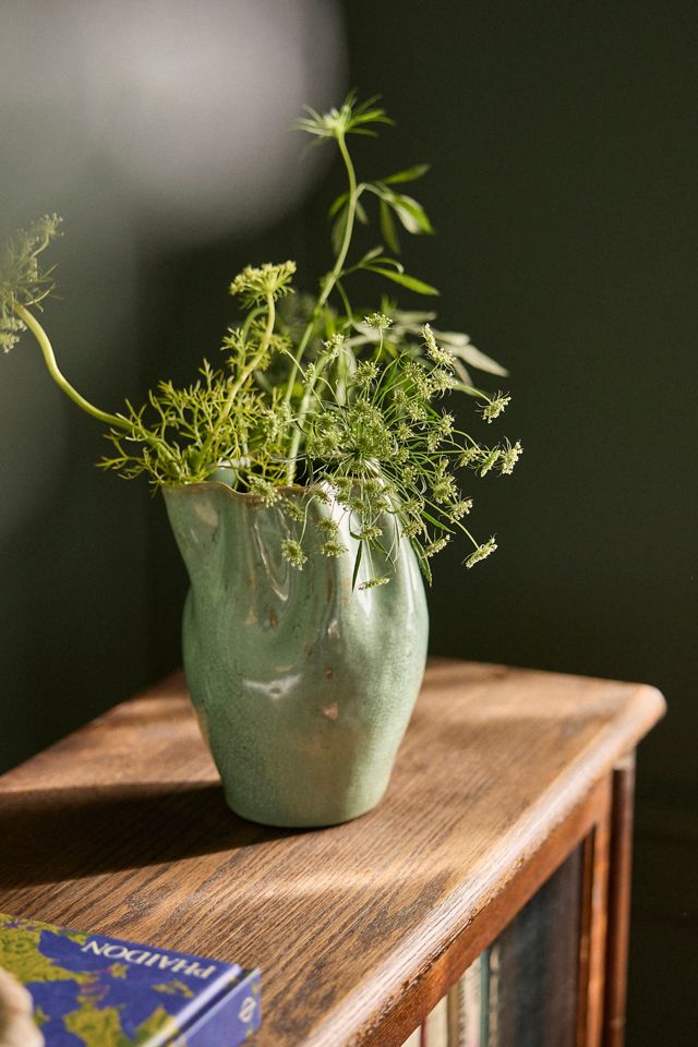 Wave Reactive Glaze Ceramic Vase #4