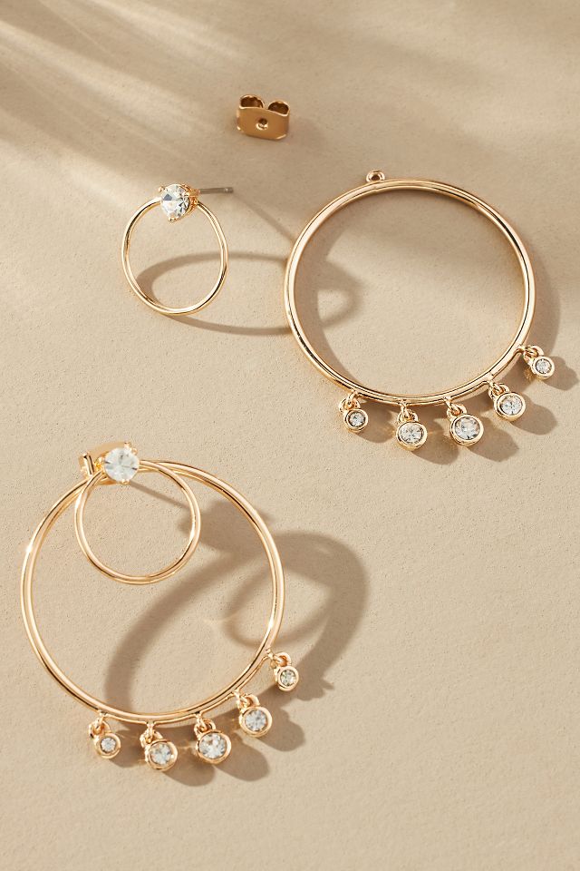 Chandelier Hoop Earrings | Anthropologie