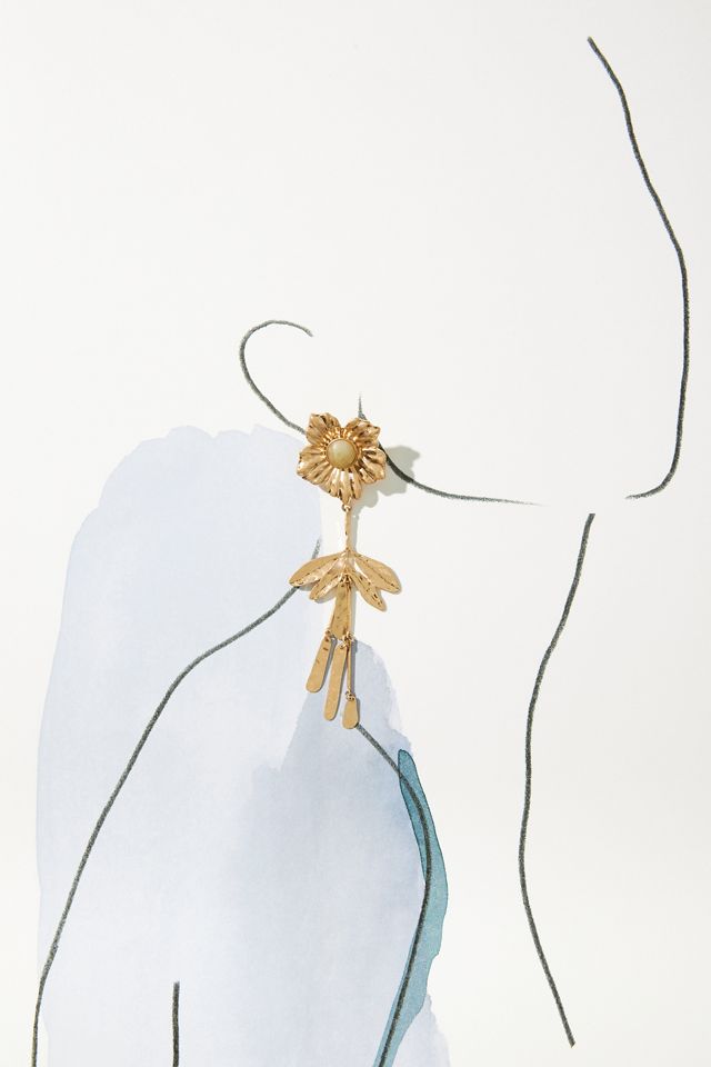 Large Flower Earrings #2