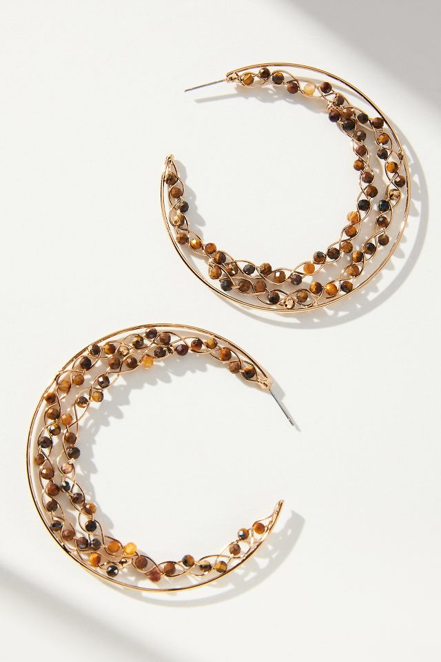 Anthropologie tortoise store earrings