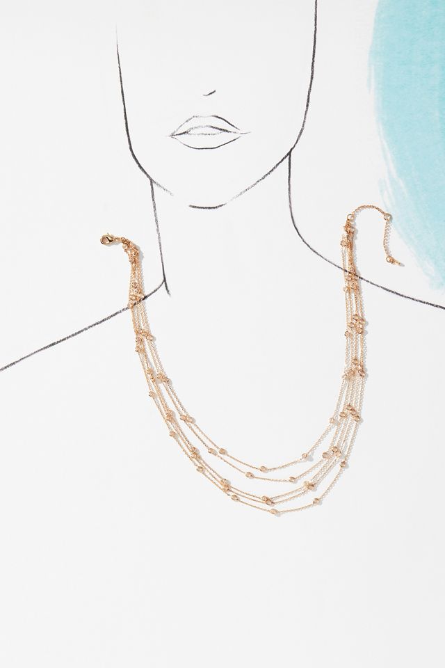 Multi-Chain Delicate Necklace #2