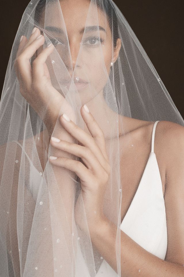 Blossom Veils Sparkle Veil #1