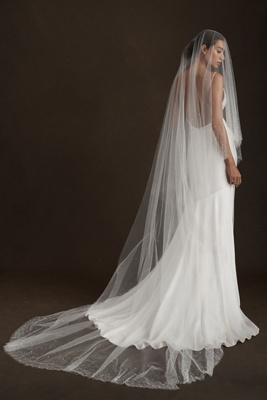 Anthropologie Blossom Veils Sparkle Veil Blossom Veils Floral Veil at MarketFair Shoppes in Princeton, NJ main image 2