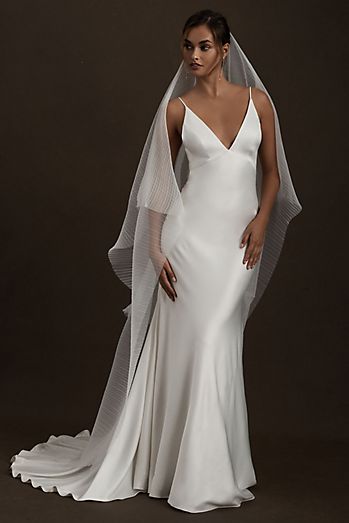 Wedding Dress + veils