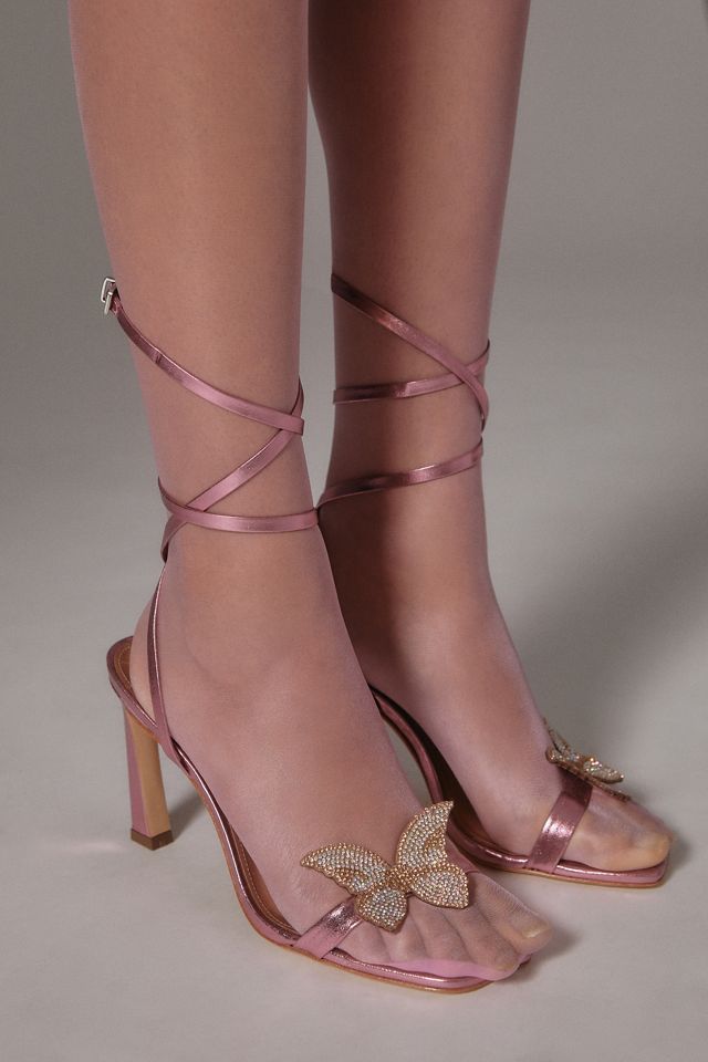 Vicenza Butterfly Wrap Heels #1