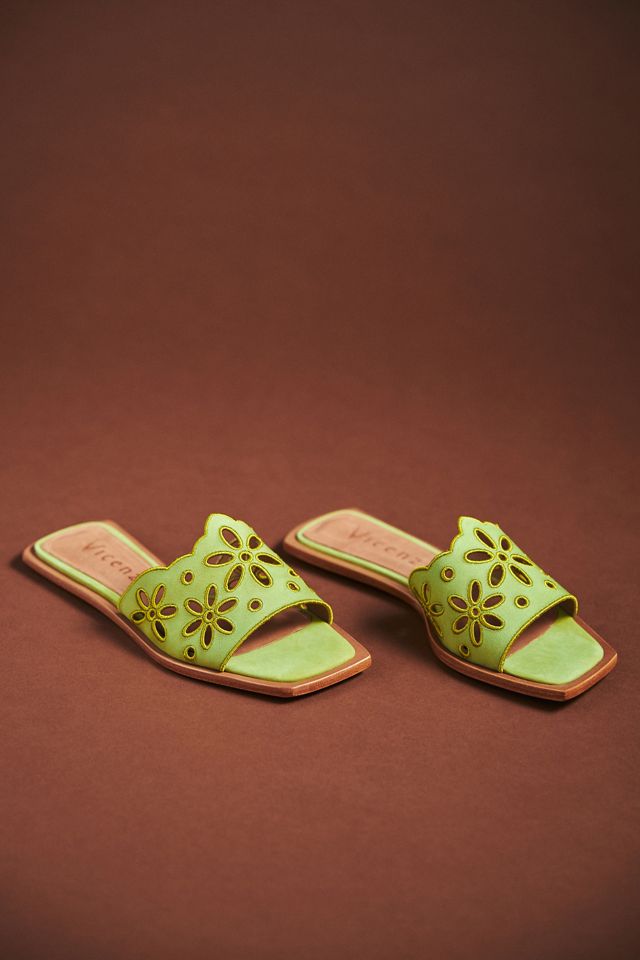 Vicenza Floral Cut-Out Sandals #1