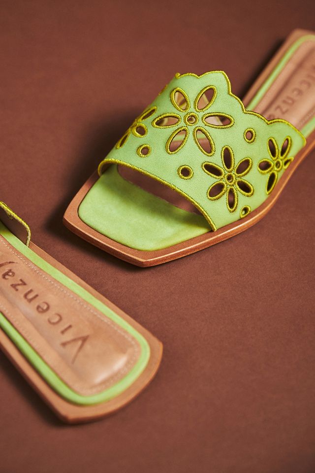 Vicenza Floral Cut-Out Sandals #2