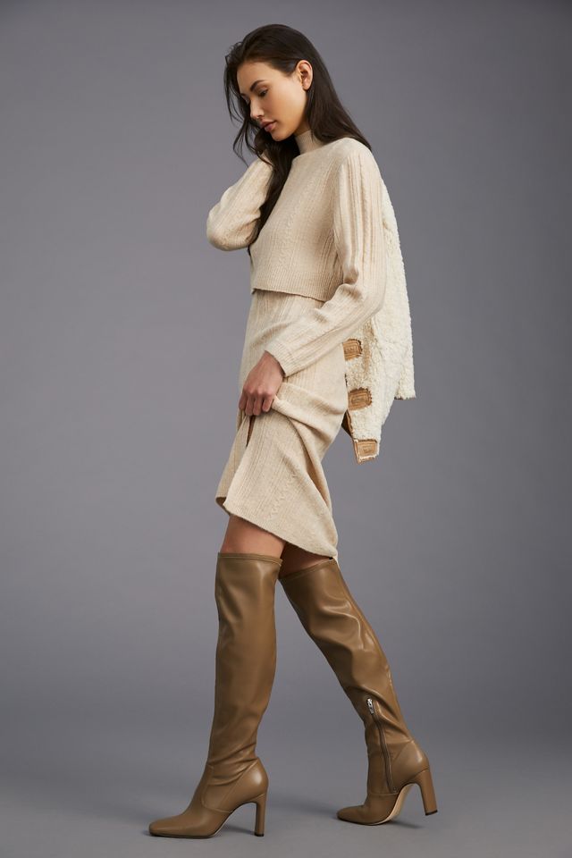 Sarto Flexa Kitten-Heel Over-The-Knee Boots #1