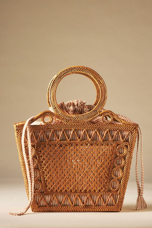 Bali Circle-Handle Satchel #2