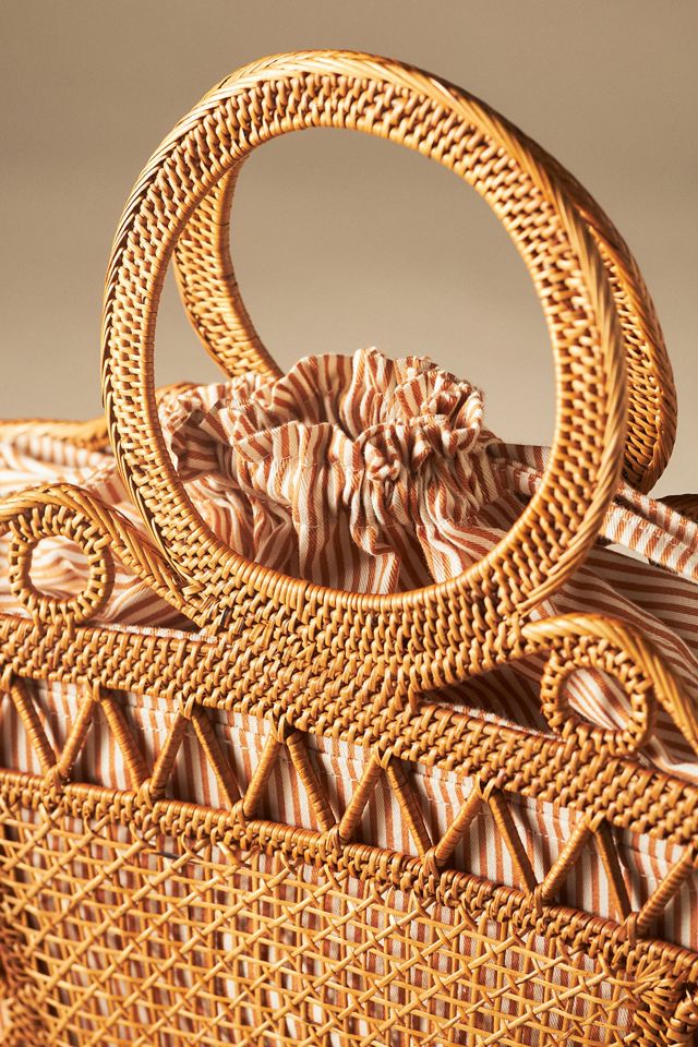 Bali Circle-Handle Satchel #3