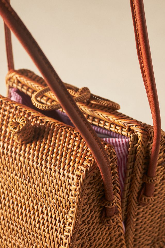 Bali Latch-Top Satchel Bag #3