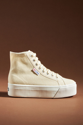 Superga 2708 High-top Sneakers In Beige