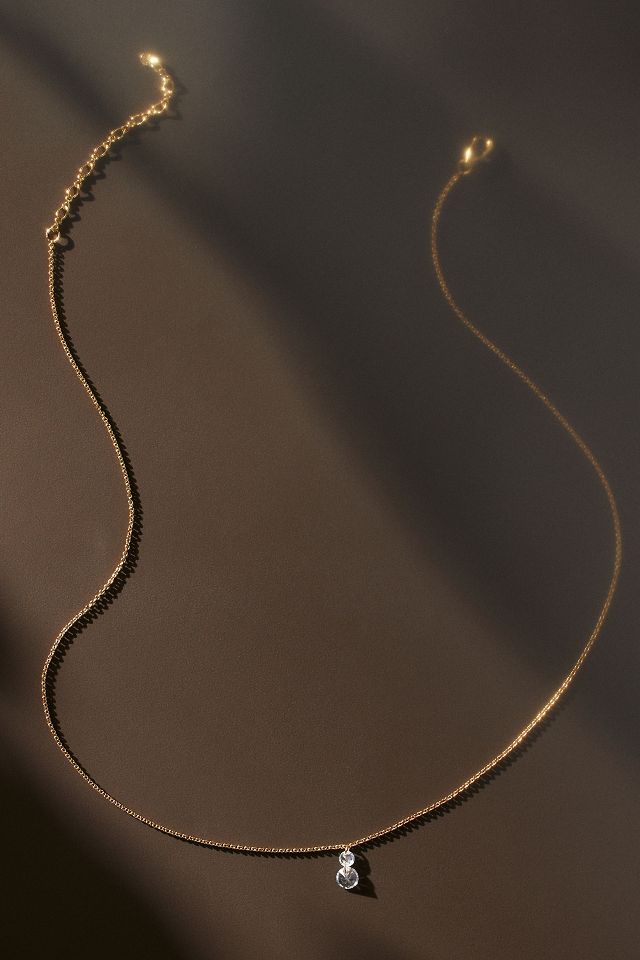 Anthropologie on sale gold necklace