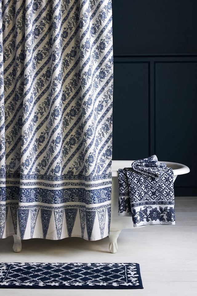Mark D. Sikes Organic Cotton Shower Curtain #1