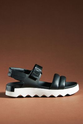 Sorel Vibe Sandals In Black