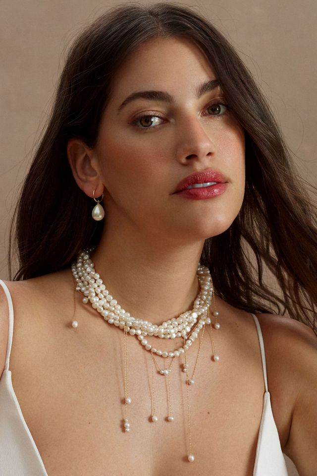 Layered Pearl-Twist Choker