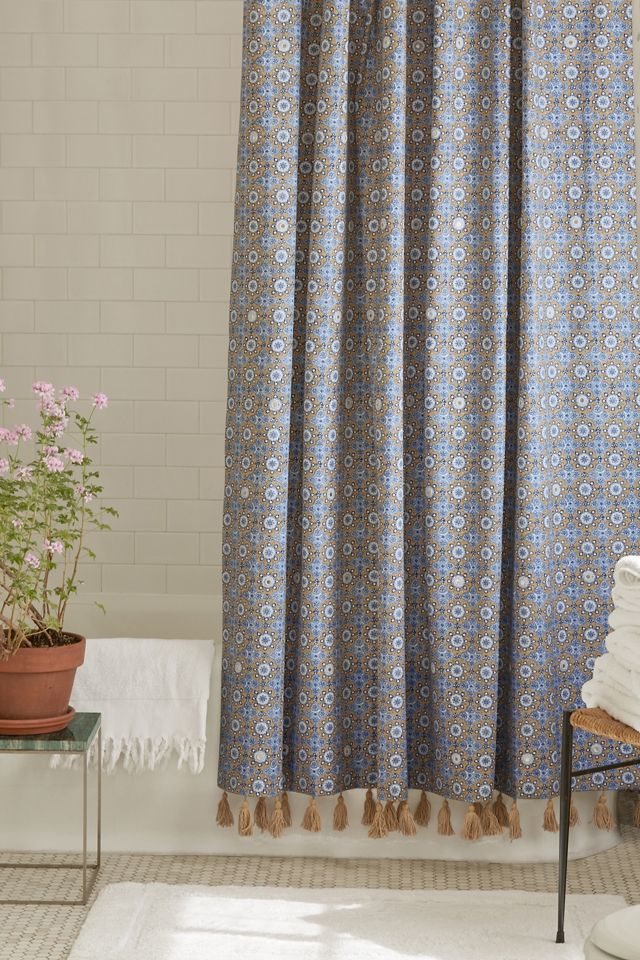 John Robshaw Taha Shower Curtain AnthroLiving